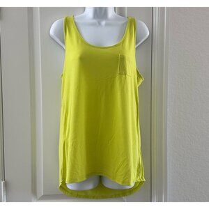 Rue21 Womens Neon Yellow Tank Top Rayon & Spandex Large